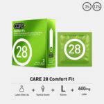 CARE 28 1 CARE 28 Comfort Fit condom for the basic